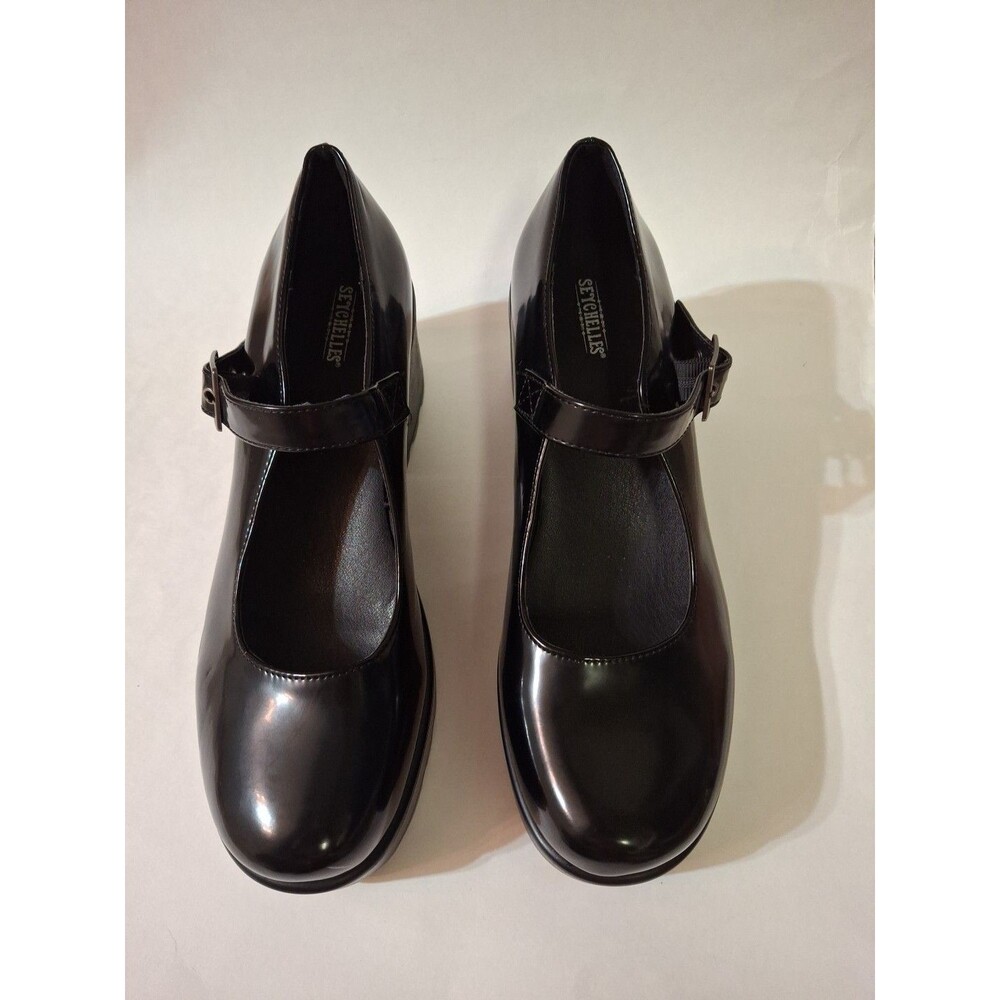 SEYCHELLES Mary Jane Chunky Platform Buckle Strap Women' Shoes Size 10